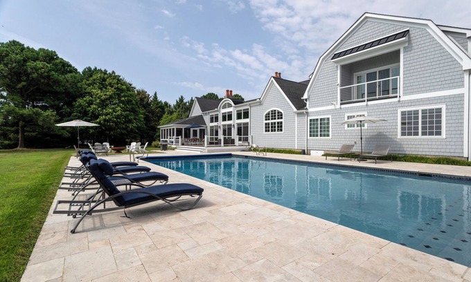 Royal Oak House | Minutes from Downtown Easton and St. Michaels | Pool | Private Dock | Luxury