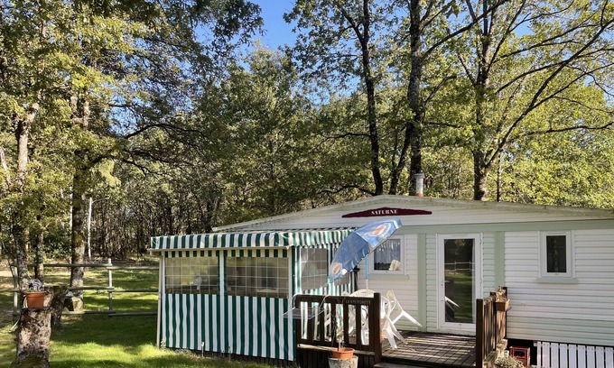 Chaumont-sur-Tharonne House | Mobil-Home au cœur de la Sologne à 10 min. de Center Park & du Centre Équestre ✓