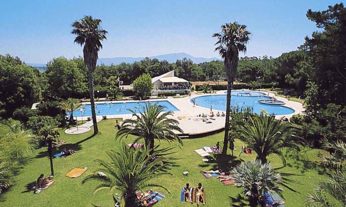 Baia Domizia House | Mobilehome with air conditioning, terrace and pool