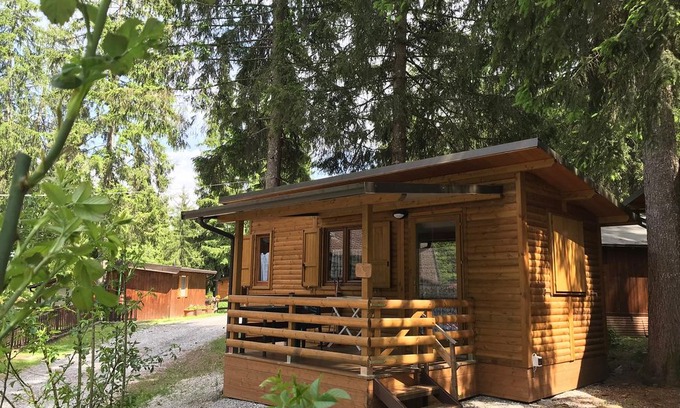 Borno House | Mobilehome with heating and sauna