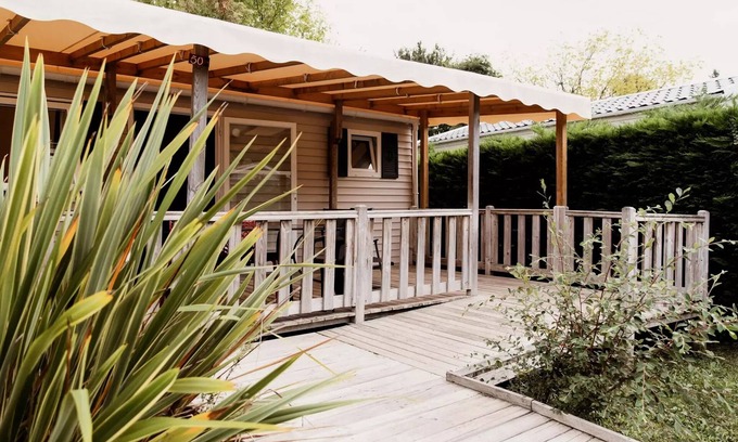 Saint-Laurent-de-Medoc House | Mobilheim "PMR" 2 Schlafzimmer 4 Personen