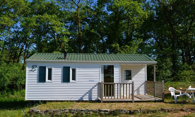 Gabillou House | Mobilhome à la Ferme Avec Piscine