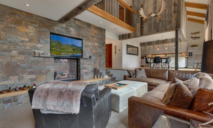 Homewood House | Mod Haus by Tahoe Getaways - Mountain Modern West Shore Home w Private Beach and Pier, Near Skiing