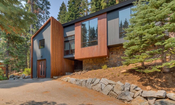 Tahoe Pines House | Mod Haus West Shore - Private Beach Access and Pier, Close to Lake