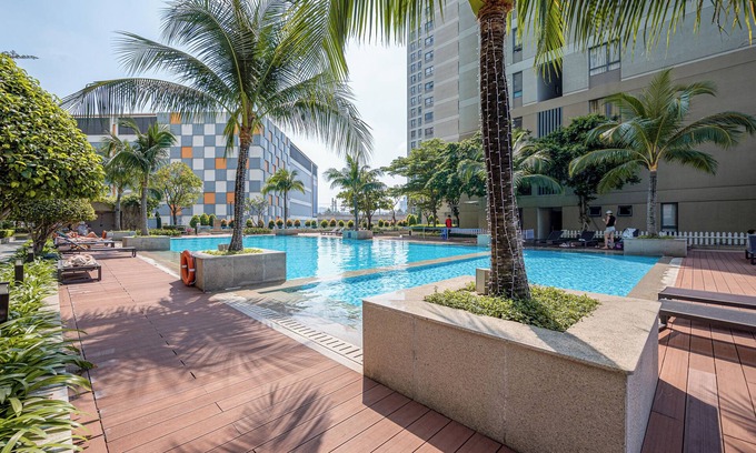 Thao Dien Apartment | Modern 2BR City View Apartment/Walk to Metro & Mall/Free Pool &Gym