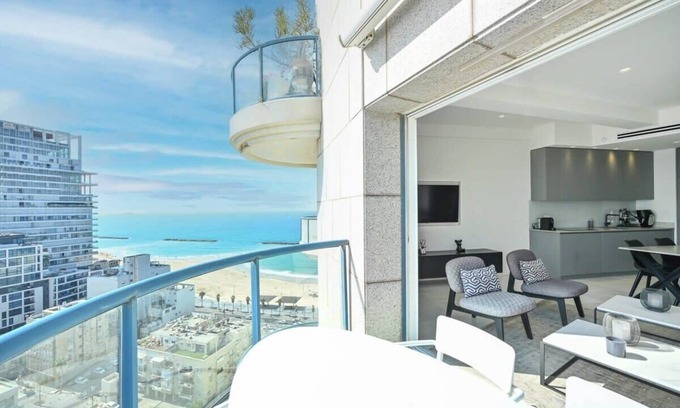 Tel Aviv Apartment | Modern 2BR Condo w/Sea Views @ Isrotel by HolyGuest
