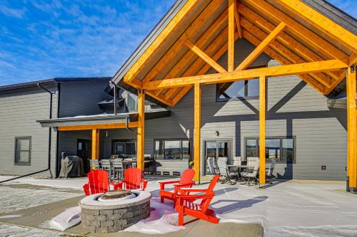 Fort Peck House | Modern and Spacious Luxe Home in Remote Fort Peck!