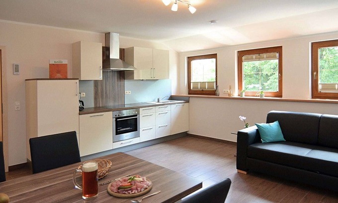Eslarn Apartment | Modern apartment in Eslarn with private garden