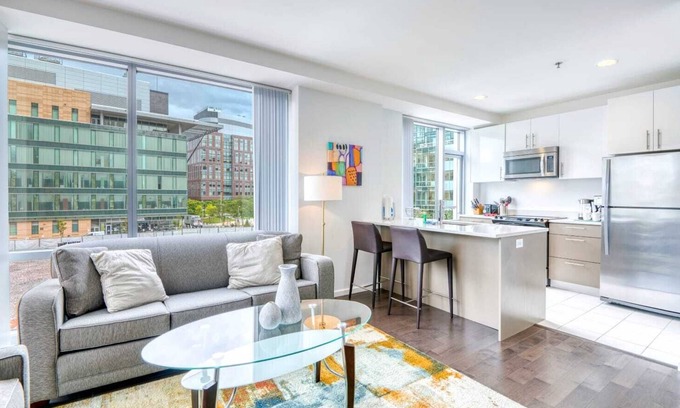 East Cambridge Apartment | Modern Apt with Access to Sky Terrace