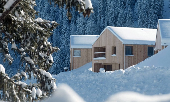 Monthey Cabin | Modern Cabin With Private Terrace Garden