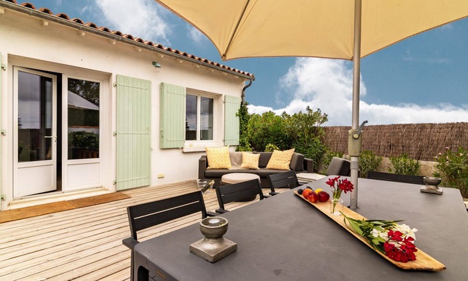 Ars-en-Re House | Modern & family house, 8 people, with garden in Ars en Ré
