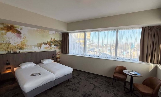Municipality of Kerkrade Hotel | Modern Hotel Room w/Skybox Experience in Parkstad Limburg Stadium