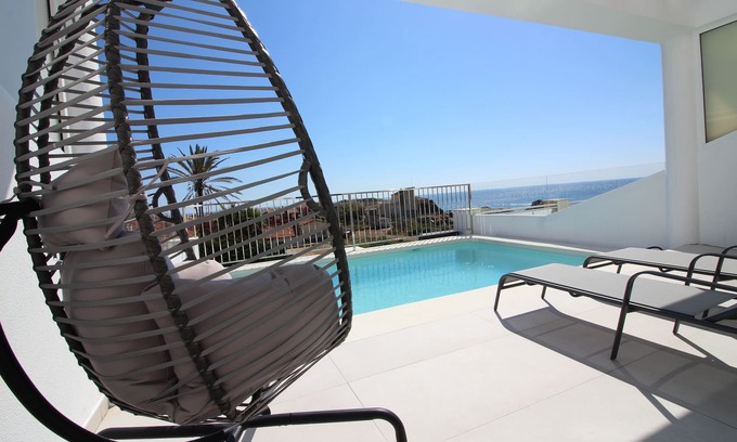 Cabo de Palos House | Modern house, private heated pool and sea views