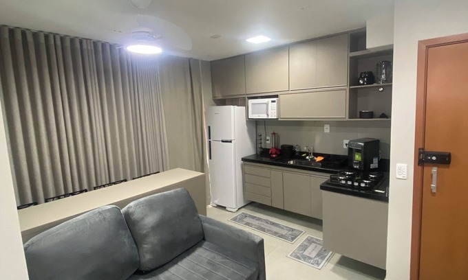 Saraiva Apartment | Modern loft, close to the shopping mall and UFU