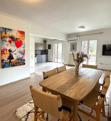 Chalandri Apartment | Modern Secluded Living in Athens - Minutes from Metro