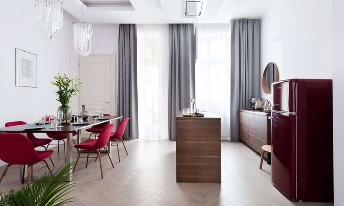 Stare Miasto Apartment | Modern Style Meets History in Unique Apartment