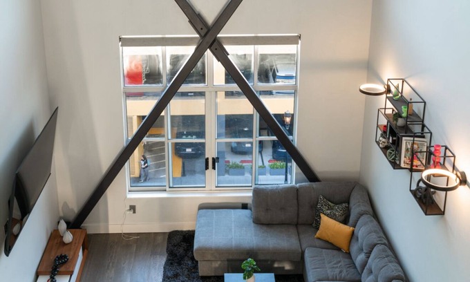 The Villas Apartment | Modern style Santana Row loft