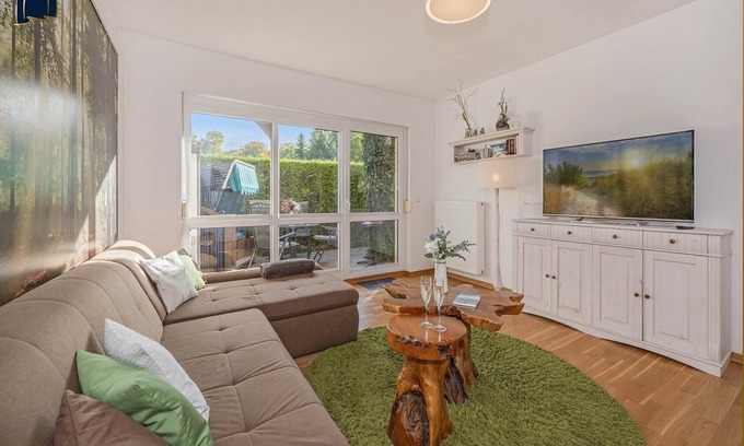 Koserow Apartment | Modern vacation apartment in Koserow with terrace - only 650 m to the beach