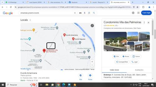 Americana House | Moderna área com wi fi e ar condicionado