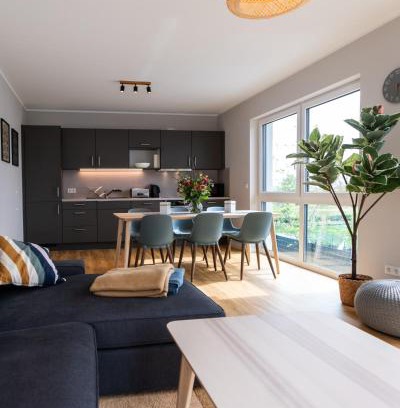 Muldestausee Apartment | Moderne & Familienfreundliche Ferienwohnung am Goitzschesee