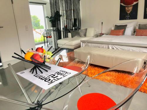 Ebersteinburg Apartment | Modernes Studio auf der Sonnenterrasse