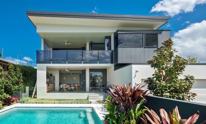 Moffat Beach House | Moffat Beach Modern Oasis with Pool