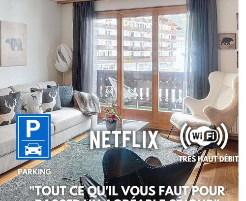 Morgins Apartment | Morgins Cosy, Ski-in & out, Parking, Vue, Central, Wifi