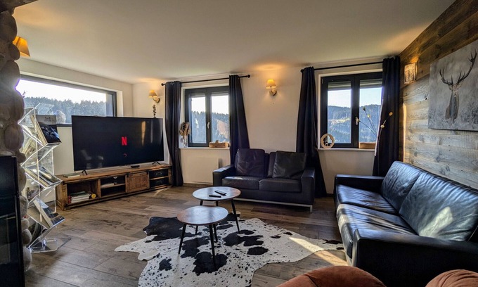 Gerardmer Cottage | Mountain getaway in Gérardmer with terrace and parking