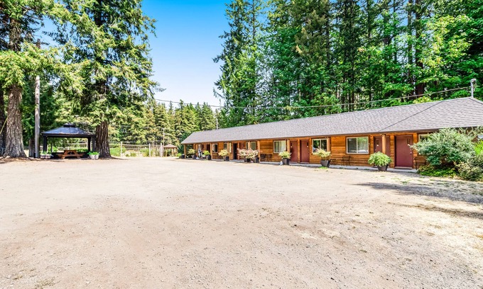 Quilcene Apartment | Mountain-view ground-floor studio with fast WiFi - dog-friendly
