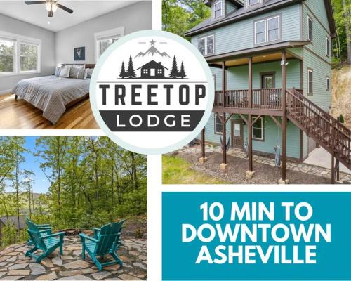 Asheville House | Mountain Views, HotTub, Minutes to Downtown!