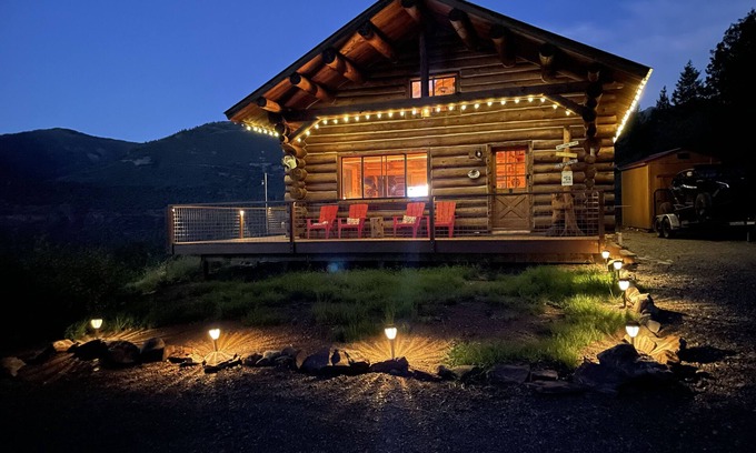 Idlewild Estates Cabin | Mountainside Log Cabin Elevation 8000 ft. PEACEFUL WITH UNBELIEVABLE VIEWS