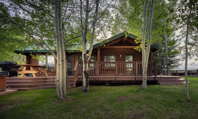 Tetonia Cabin | Mt Ranch with Private Hot Tub