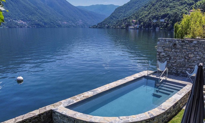 Brienno Villa | My Rental Homes - Villa Filanda with direct access to Lake and swimming pool