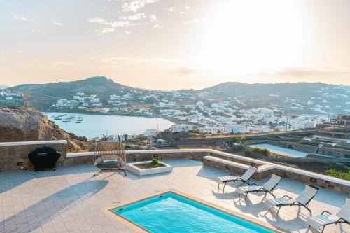 Psarou Apartment | Mykonos Villa Sympatico, Private Pool & Sea Vistas