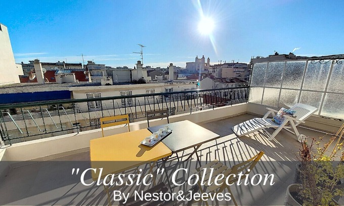 Gambetta Apartment | N&J - CIEL AZUR - Terrace - Near Beach