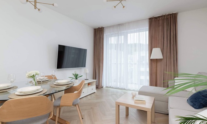 Gdynia Apartment | Nadmorskie Tarasy 9 Gdynia | Apartment with Parking