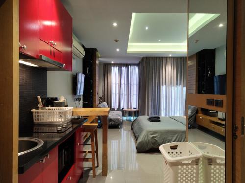 Nai Harn Apartment | Nai Harn beach - Studio room on 2 floor at ReLife The Windy