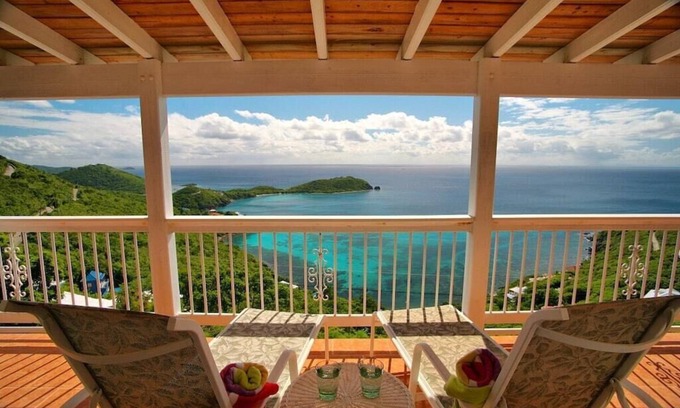 Rendezvous & Ditleff Villa | Nancy's Folly Villa - Fabulous Home - overlooking dazzling Rendezvous Bay