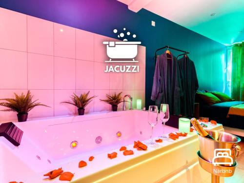 Anatole France Apartment | Narbnb - EDEN SUITE - Jacuzzi - Parking - Clim