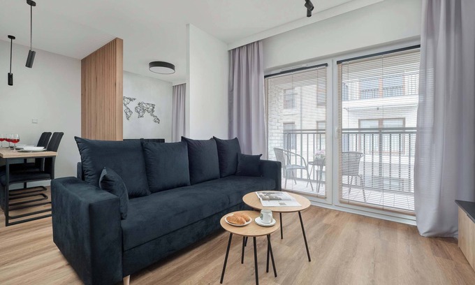 Srodmiescie Apartment | Nawrot 34 | Łódź | Atmospheric Studio | Smart TV