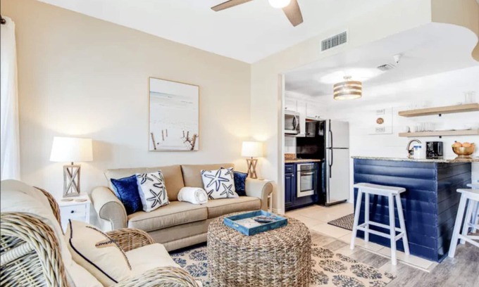 Sunnyside Condo | Near 30A, 2nd Floor condo with Lake View, Private Beach with Chair Service