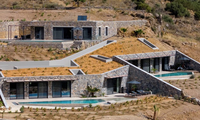 Agios Vasileios Villa | Neromai Residence One: Infinity Pool & Design Gem