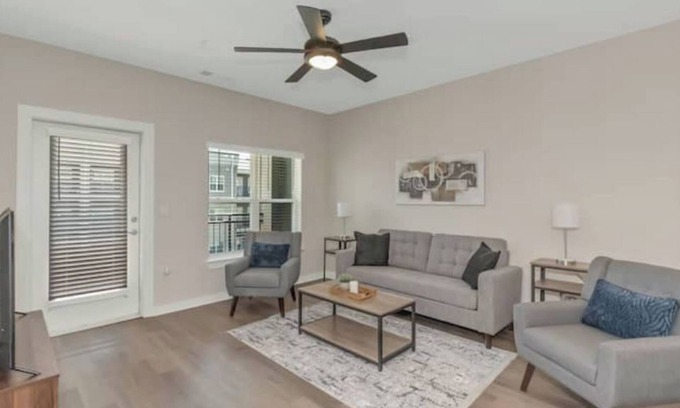 Covington Apartment | New 1 Bed 1 Bath Apartment for Mid-Term Stays