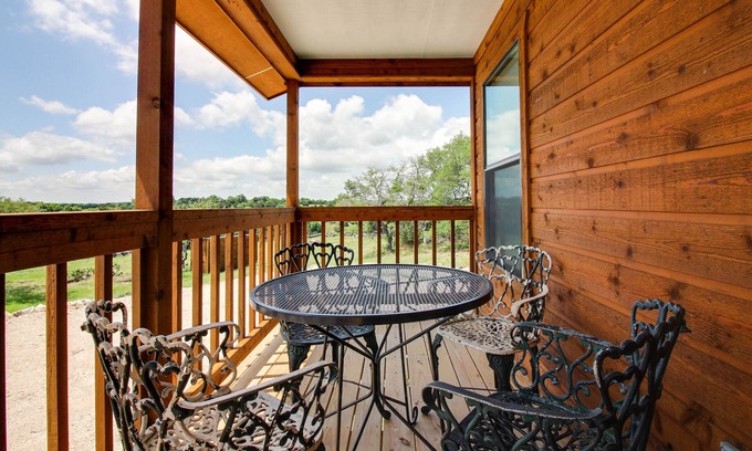 Blanco Cabin | New and secluded wine country getaway just 10 miles from the heart of Blanco