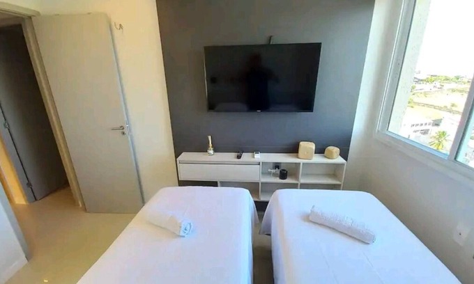 Vicente Pinzon Apartment | New apartment, in the Vicente Pizzon neighborhood, next to Shopping Rio Mar.