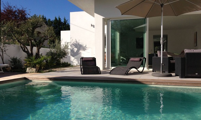 Saint-Florent Villa | New architect house, quiet with heated pool
