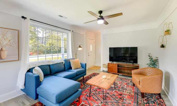 New Bern House | New Bern Vacation Rental with Private Yard!