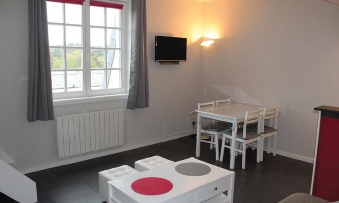 Condette Apartment | NEW . Charming duplex T2 with pool and tennis