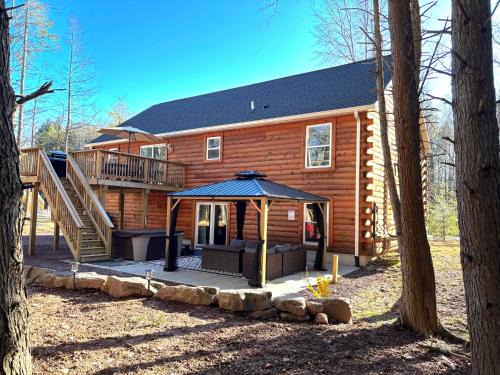 Blakeslee House | NEW Construction - 7 Bedroom Log Cabin