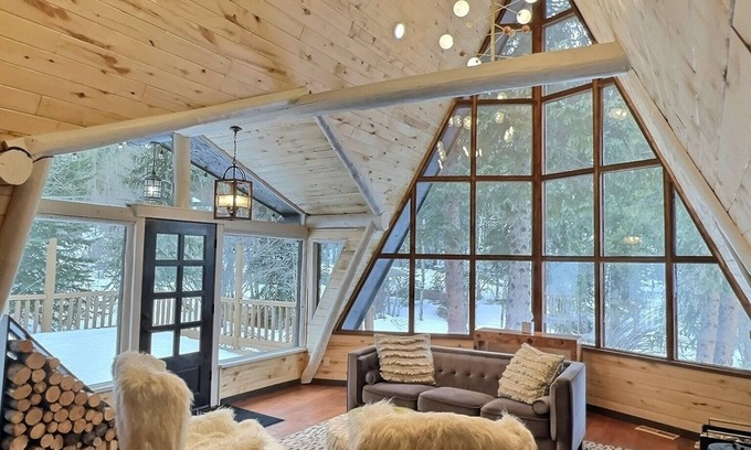 Evergreen House | New! Forest Haven Hideaway A Frame - a secluded mountainside escape on a creek!